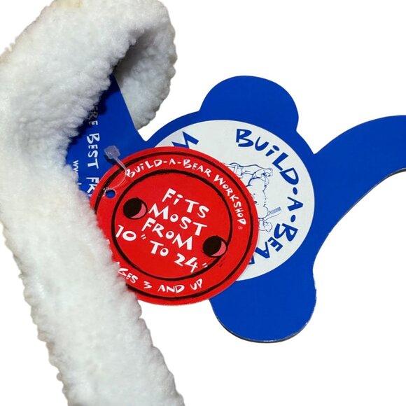 Build-A-Bear Workshop Sherpa-Look Jacket For Plush Toys New - Picture 3 of 4